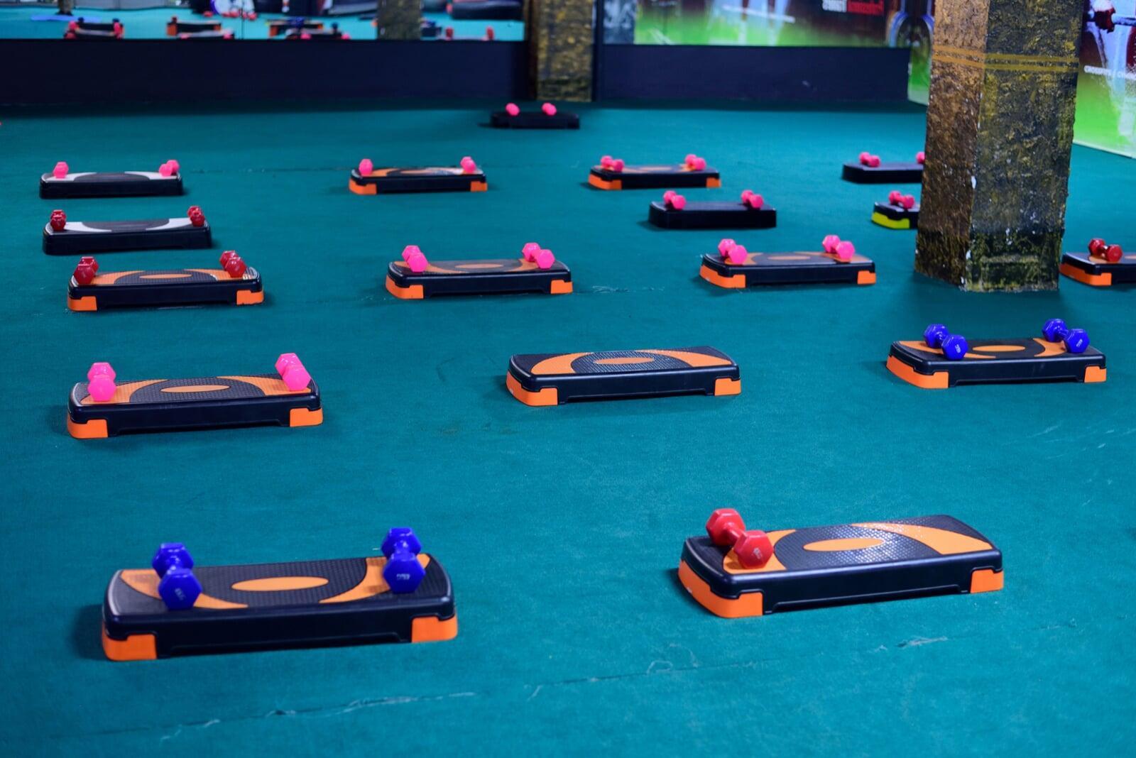 Pro HIIT step platforms